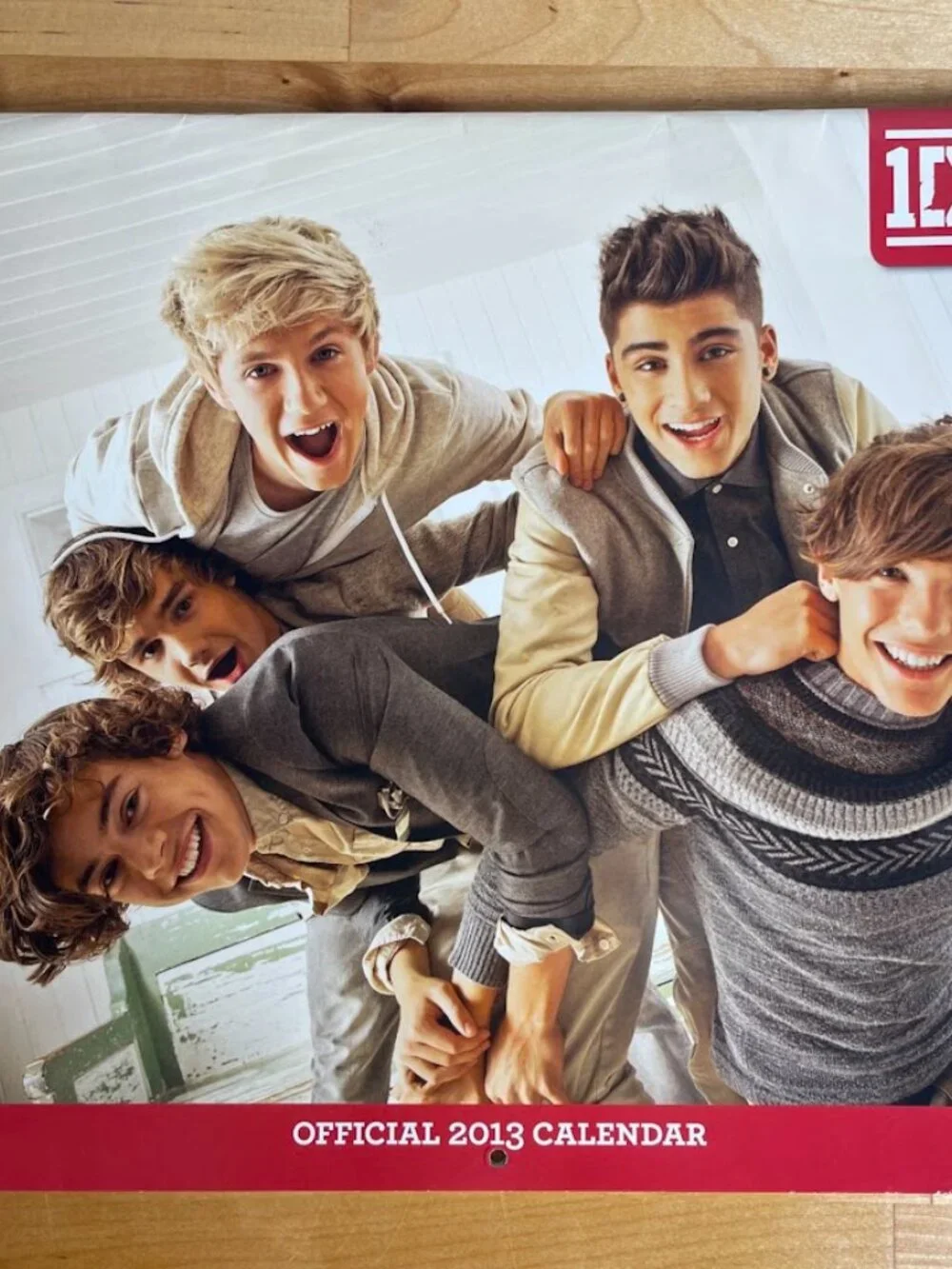 1D One Direction Official 2013 Calendar Brand New